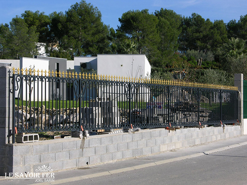Grilles de sécurité et Gardes-corps en fer forge - Joel Sarin - Montpellier Nîmes